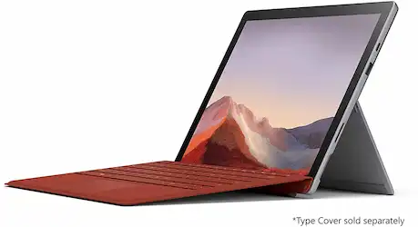 Microsoft Surface Pro 7 para escribir